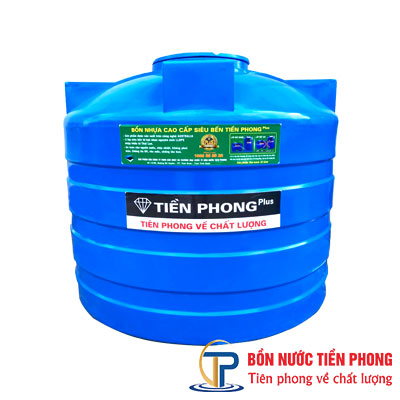Bồn nước nhựa Tiền Phong 1500L đứng lùn